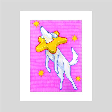 star dog, an art print by kippercreek - INPRNT