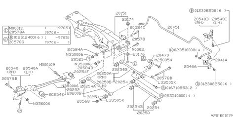 2024 Subaru Outback Limited Suspension Subframe Crossmember. Cross Member Complete Suspension ...