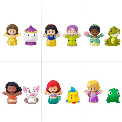 Little People Disney Princess 2 Figure Sets - Assorted* | BIG W