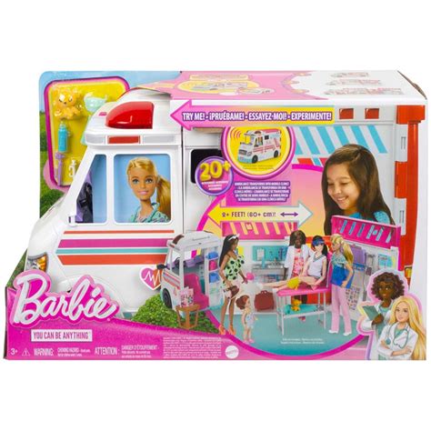 Barbie Doll Set Ambulance — Chez Les Petits