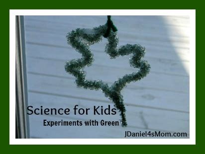 Science for Kids - Experiments with Green