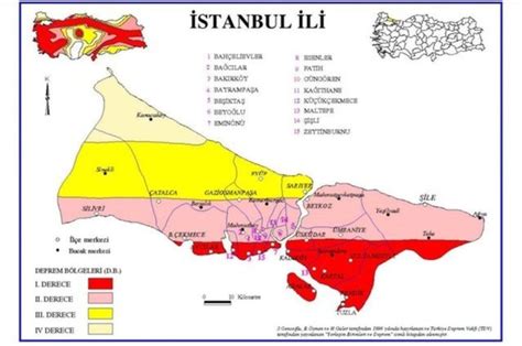 İstanbul depremi son dakika | İstanbul deprem haritası ile riskli ilçeler açıklandı! Naci Görür ...