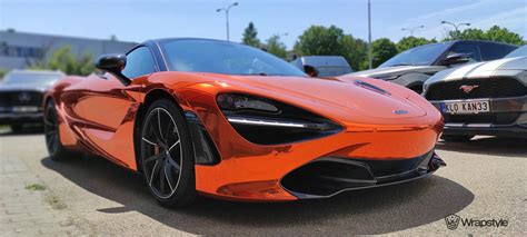 McLaren 720S - Super Chrome Orange | WrapStyle