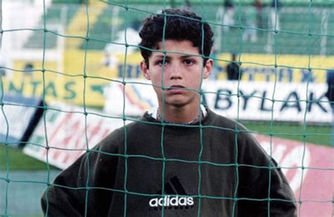 Cristiano Ronaldo's childhood photo was cropped by Nike to hide his Adidas sweatshirt - SBNation.com