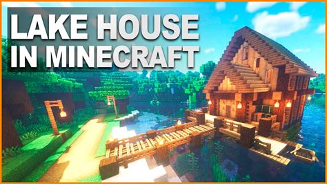 Minecraft: How to build a Survival Lake House | Tutorial - YouTube