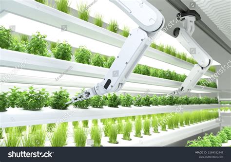 Smart Robotic Farmers Concept Robot Farmers Stock Illustration 2189522347 | Shutterstock