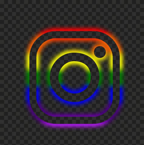 Instagram Icon Red Neon : Download Computer Neon Instagram Icons Hd Image Free Png Hq | Graprishic