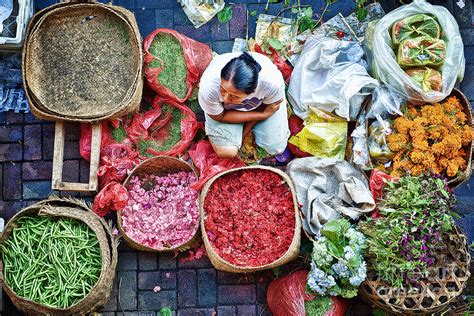 Wet Market in Ubud Photograph by Yew Kwang | Fine Art America