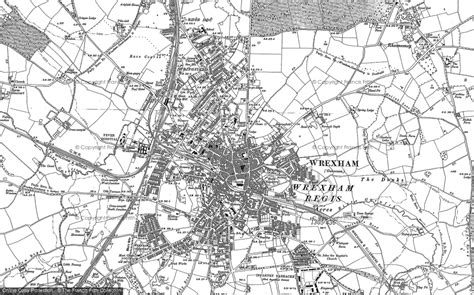 Old Maps of Wrexham - Francis Frith