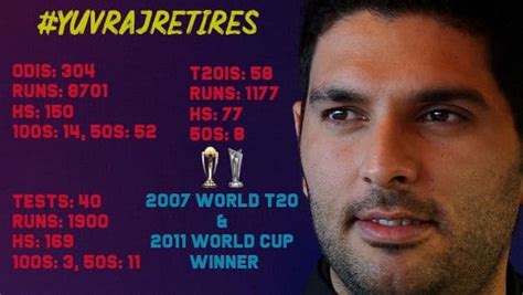 Yuvraj Singh announces international retirement | Cricket Country