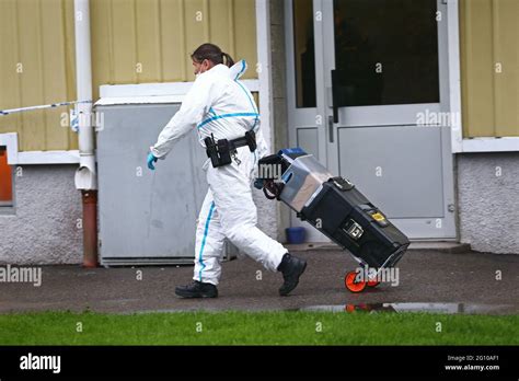 Police forensics officers at a crime scene Stock Photo - Alamy