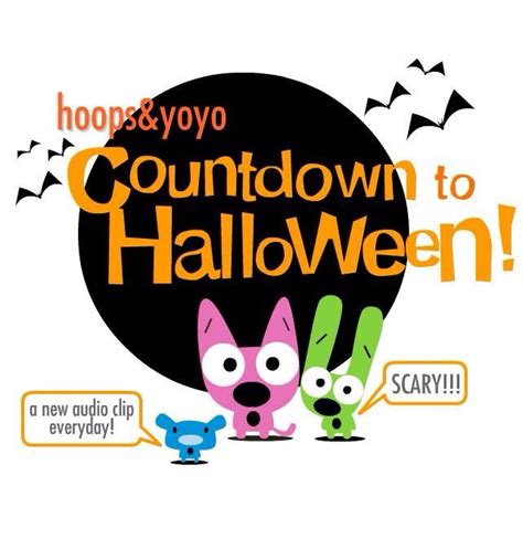 Happy Halloween Halloween Countdown, Happy Halloween, Hoops And Yoyo ...