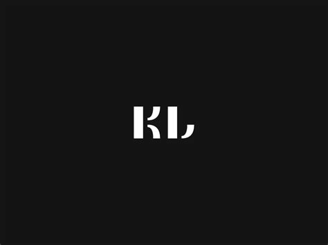 KL Monogram Logo by Adam Islami on Dribbble