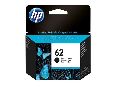 HP 62 Black Original Ink Cartridge - HP Store UK