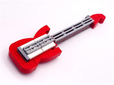 LEGO MOC Guitar by IBrickedItUp | Rebrickable - Build with LEGO