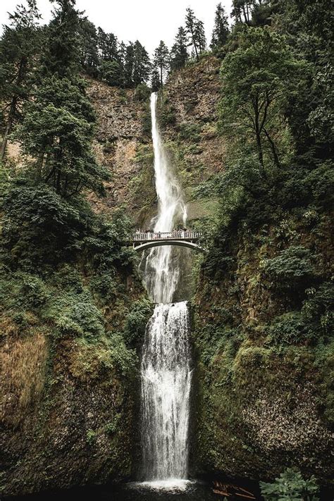 Multnomah Falls Portland Oregon Photograph by Billy Soden - Pixels