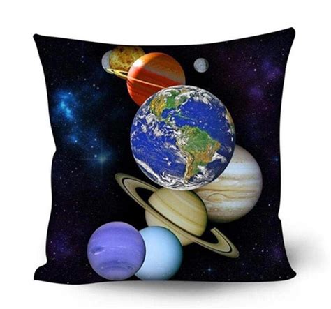 Space Themed Cushion Covers (Planets & Earth): Amazon.co.uk: Kitchen & Home