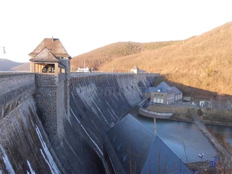 Edersee Dam in Hemfurth / Hesse / Germany Stock Image - Image of hemfurth, lake: 112596729