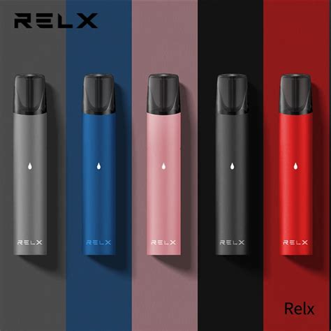 Original RELX Portable Electronic Cigarette Kit Mod with 350mAh Battery 2ml E liquid for EU/US ...