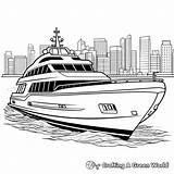 Speed Boat Coloring Pages  Free & Printable sketch template