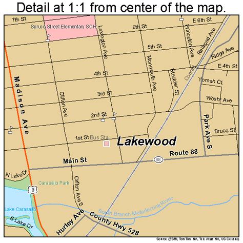 Lakewood New Jersey Map - Angela Maureene