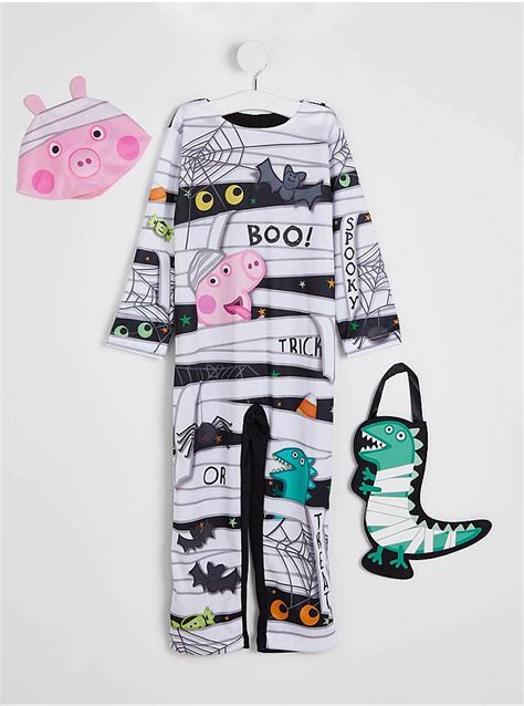 Peppa Pig George Pig Mummy Print Halloween Costume | Kids | George at ASDA