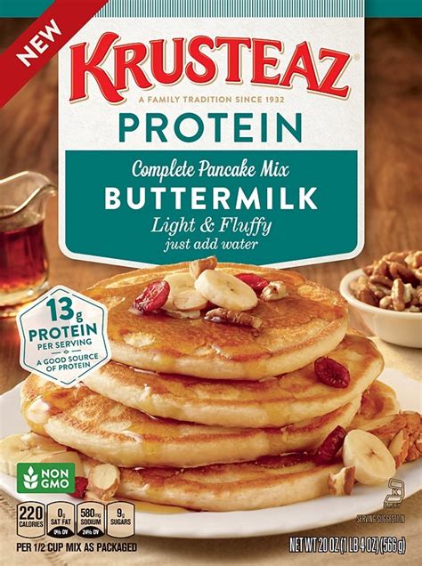 Krusteaz Introduces New Buttermilk Protein Pancake