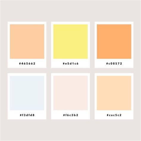 √ Pastel Yellow Hex Code