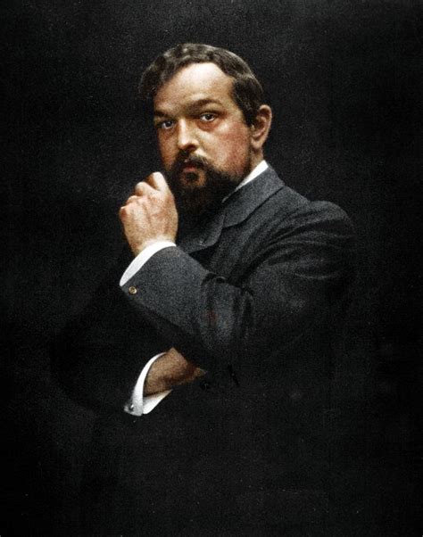 colorized by Conor Nickerson // Debussy was a French composer. He is sometimes seen as the first ...