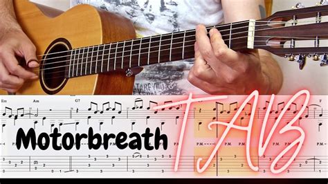 (Metalica) Motorbreath | Fingerstyle TAB - YouTube