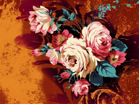 wallpapers: Flowers Art Wallpapers