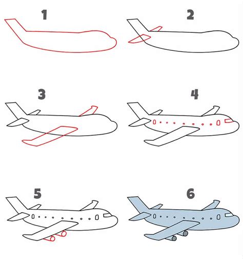 How To Draw A Plane