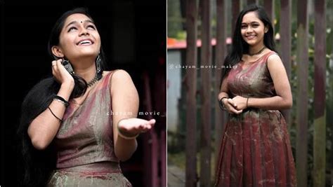 Uppum Mulakum Actress Shivani Menon New Cute And Simple Stills Viral On Instagram | ക്യൂട്ട് ...