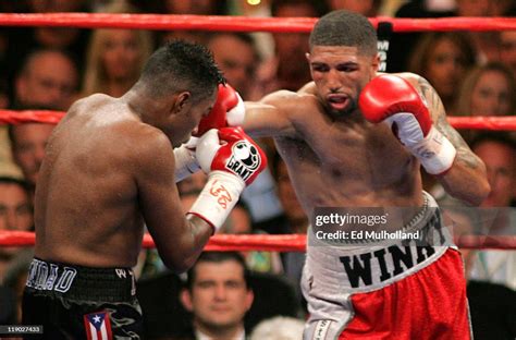 World Junior Middleweight Champion Ronald "Winky" Wright and Felix ...