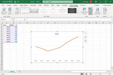 How To Draw A Line On A Graph In Excel