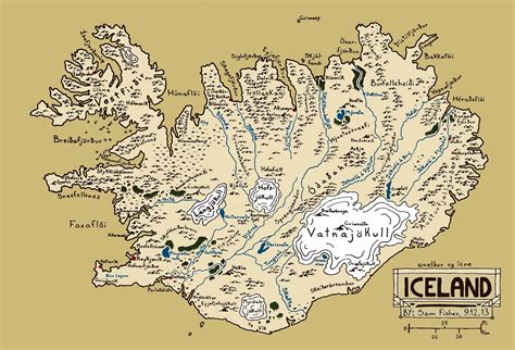 Pin by Oli Riches on Story Maps | Iceland map, Map, Fantasy map