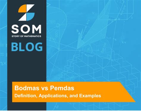 Bodmas vs Pemdas - Definition, Applications, and Examples