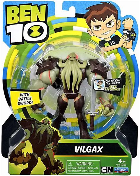 Ben 10 Basic Vilgax 5 Action Figure Battle Sword Playmates - ToyWiz