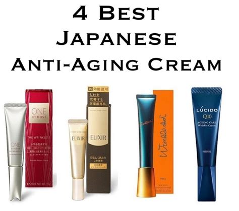 4 Best Japanese Anti-Aging Wrinkle Creams | Japanese anti aging, Anti ...