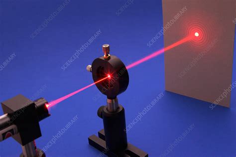 Diffraction on Circular Aperture - Stock Image C002/8420 - Science Photo Library