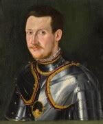 MANTUAN SCHOOL, 16TH CENTURY | PORTRAIT OF A MAN IN ARMOUR, BUST-LENGTH, AGAINST A GREEN ...