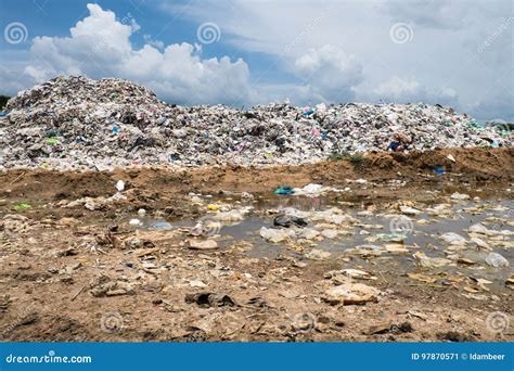 Heap trash stock image. Image of management, recycling - 97870571