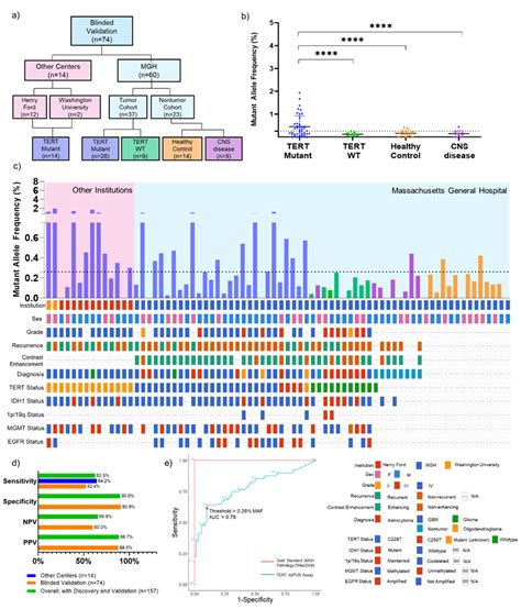 Detection of TERT Promoter Mutation in Plasma of Blinded... | Download Scientific Diagram