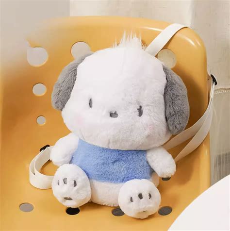 Pochacco Big Fluffy Plush Doll Backpack – Joykawaii