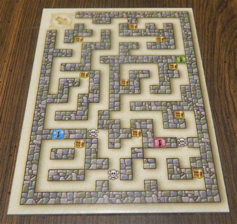 Labyrinth Treasure Hunt Board Game Review | Geeky Hobbies