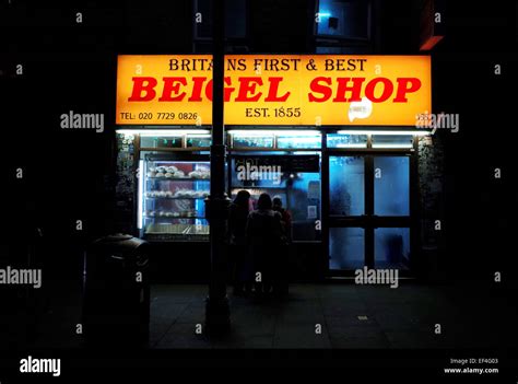 Beigel shop brick lane hi-res stock photography and images - Alamy