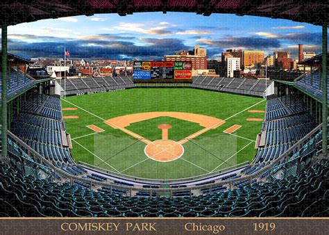 Comiskey Park 1919 - Puzzle – classicballpark.com