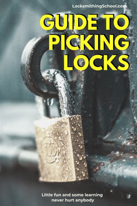 Lock Picking | Locksmith Training School