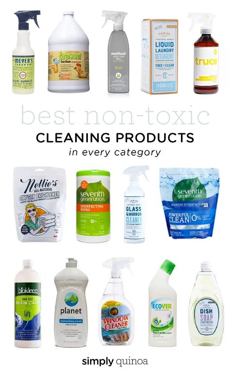 Best Chemical Free Cleaning Products - Herbal And Products