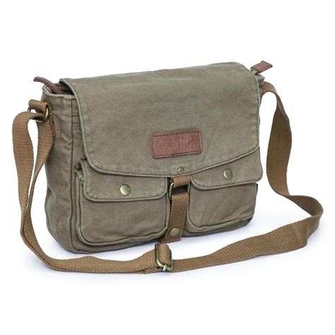 Canvas Messenger Bags #30624 - Gootium